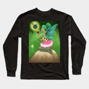 Green Fairy Long Sleeve T-Shirt